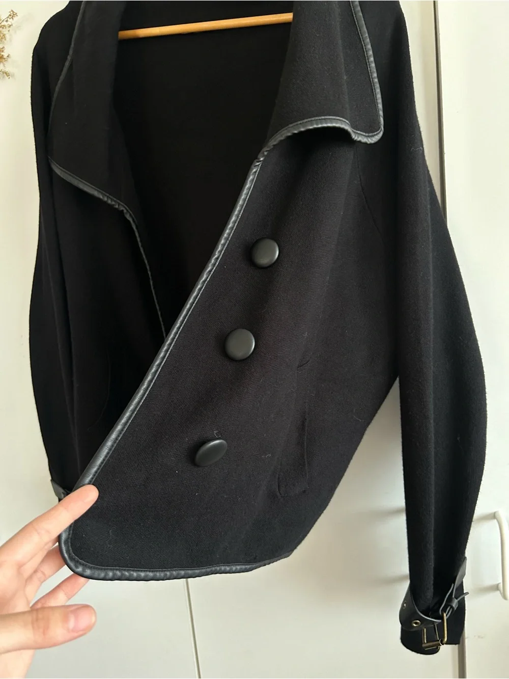 black coat